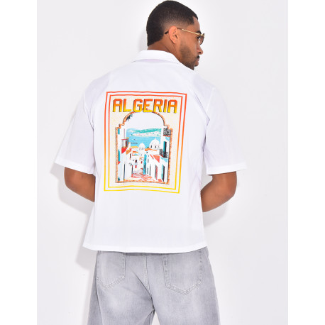 Chemise manches courtes "Algéria"