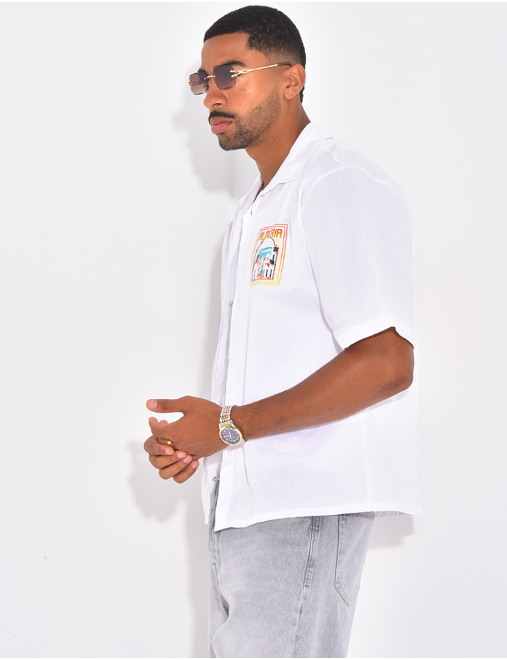 Chemise manches courtes "Algéria"