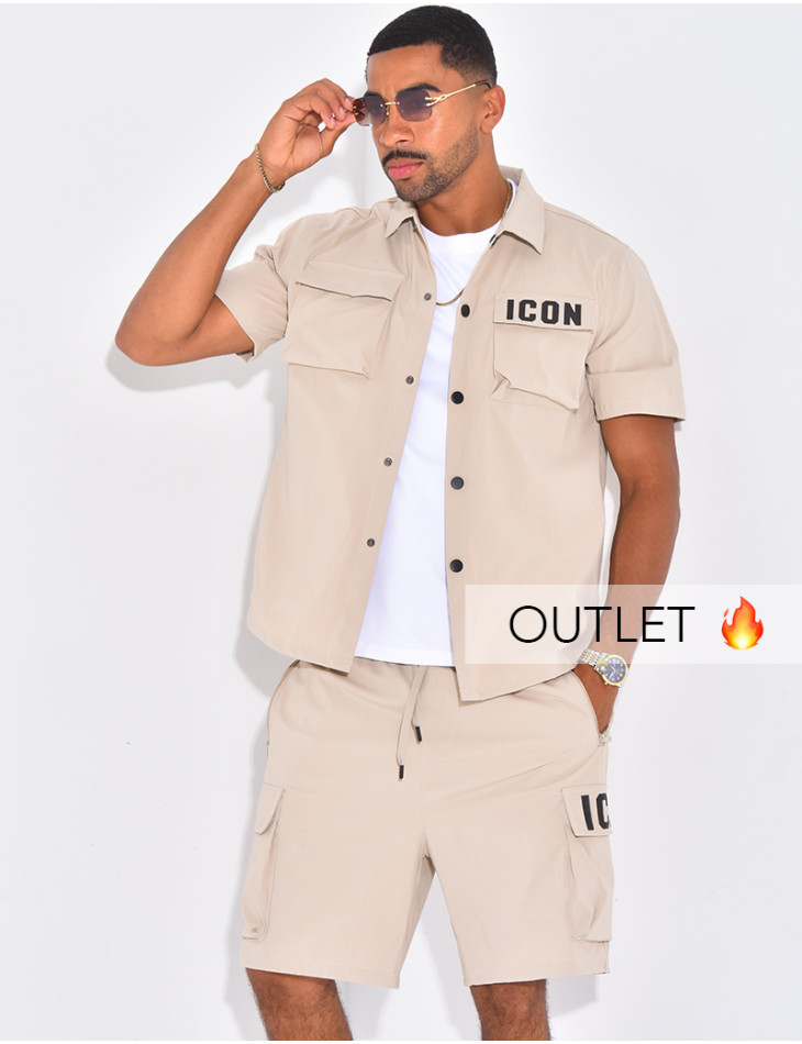 Ensemble short et chemise "Icon"