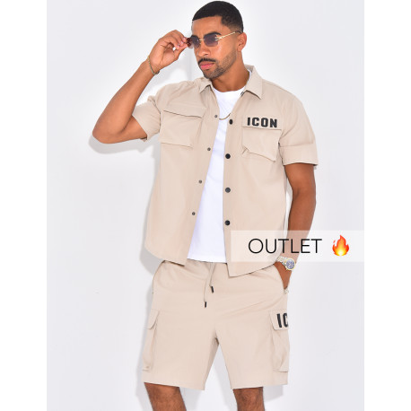 Ensemble short et chemise "Icon"