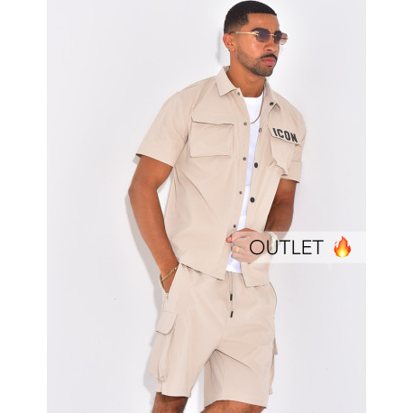 Ensemble short et chemise "Icon"
