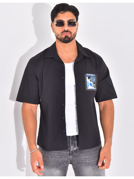 Chemise manches courtes "Maroc"