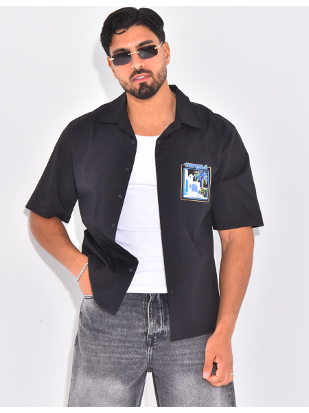 Chemise manches courtes "Maroc"