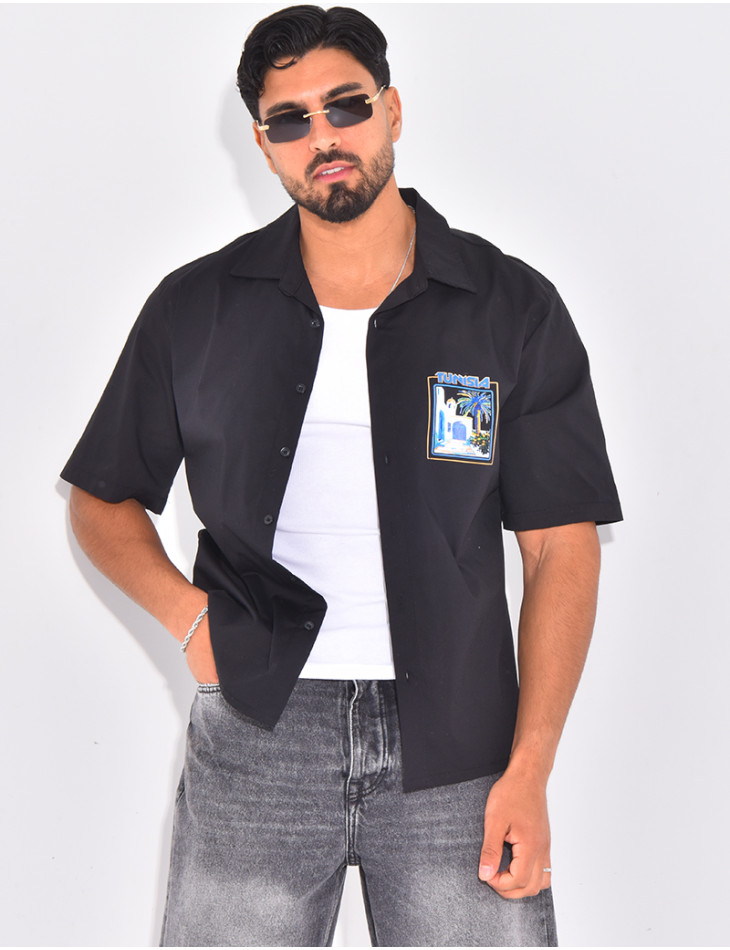Chemise manches courtes "Maroc"