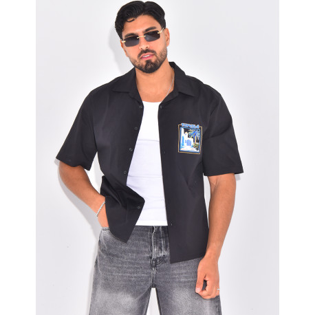 Chemise manches courtes "Maroc"