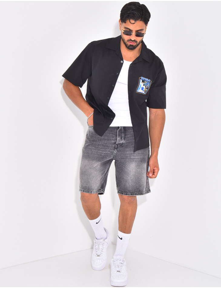 Chemise manches courtes "Maroc"