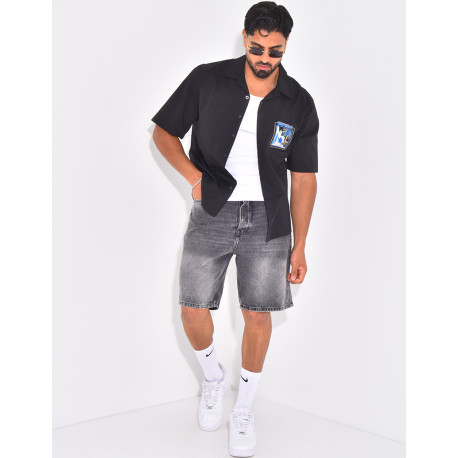 Chemise manches courtes "Maroc"