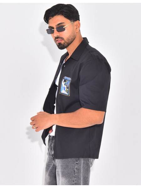 Chemise manches courtes "Maroc"