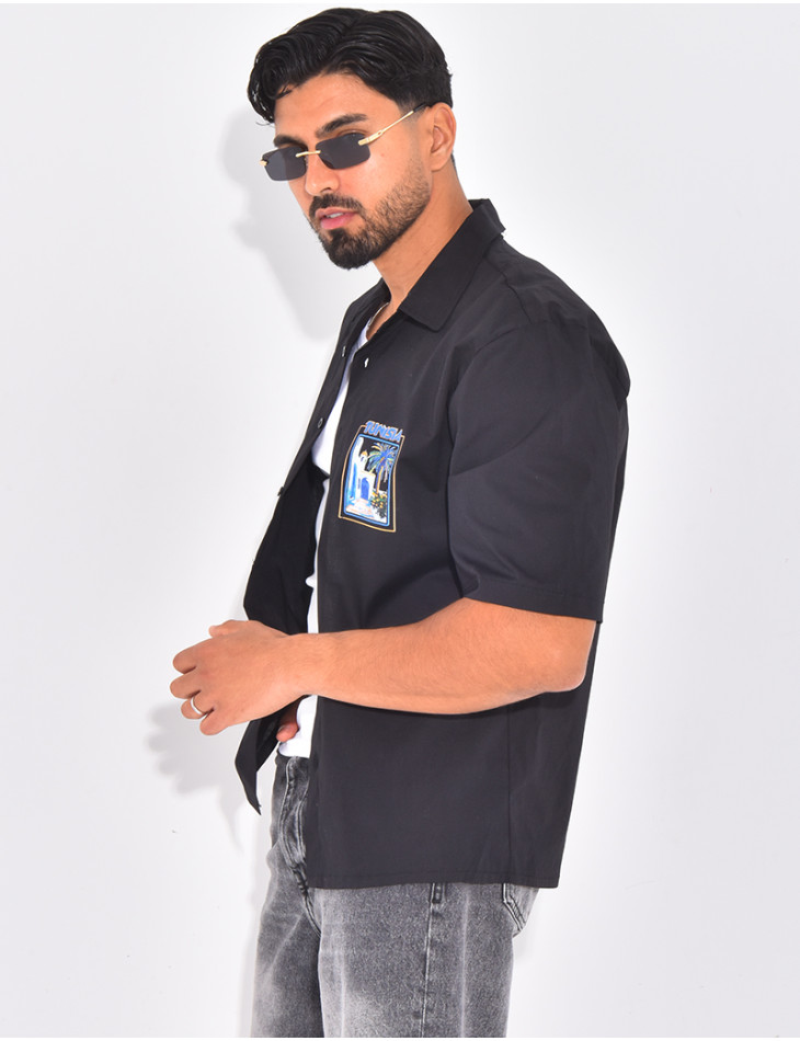 Chemise manches courtes "Maroc"