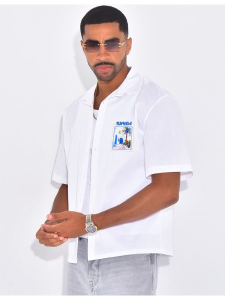 Chemise manches courtes "Tunisia"