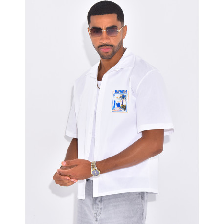 Chemise manches courtes "Tunisia"