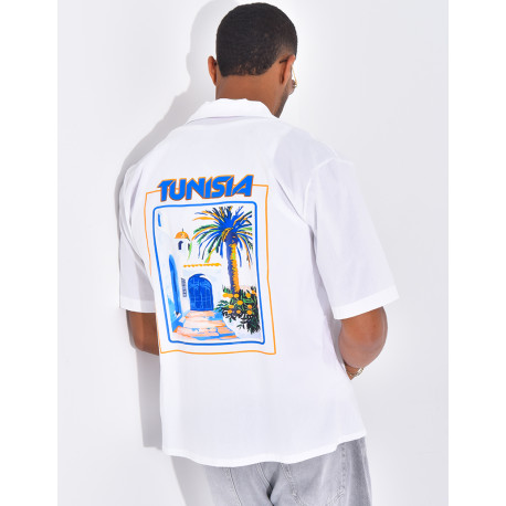 Chemise manches courtes "Tunisia"