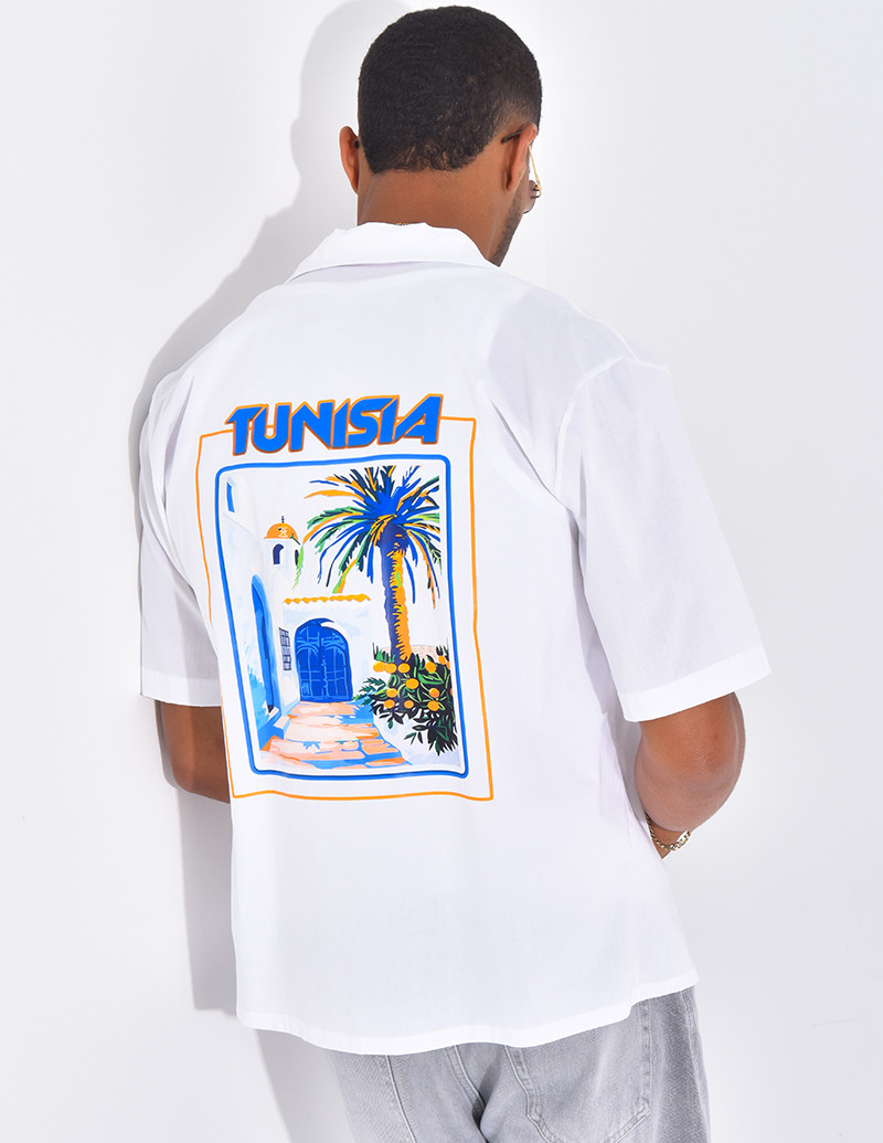 Chemise manches courtes...