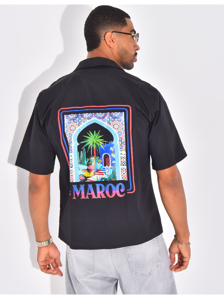 Chemise manches courtes "Maroc"