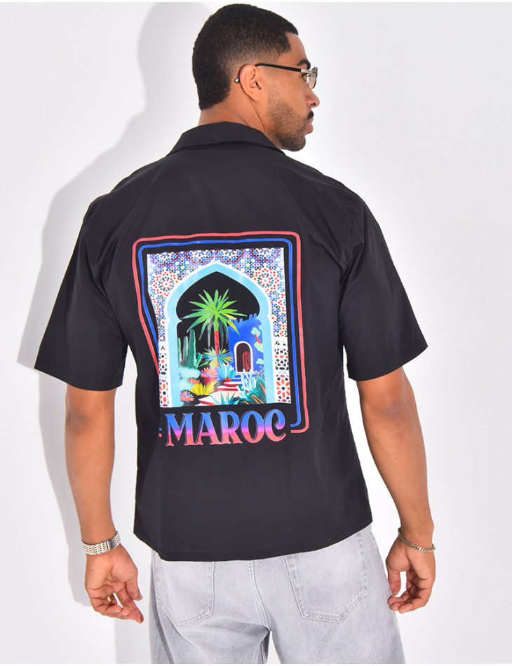 Chemise manches courtes "Maroc"