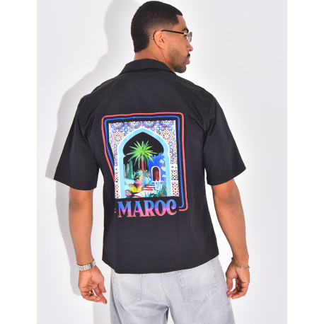 Chemise manches courtes "Maroc"