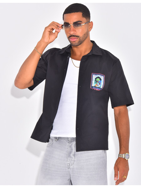 Chemise manches courtes "Maroc"