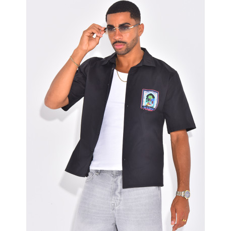 Chemise manches courtes "Maroc"
