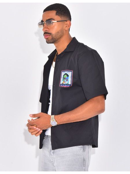 Chemise manches courtes "Maroc"