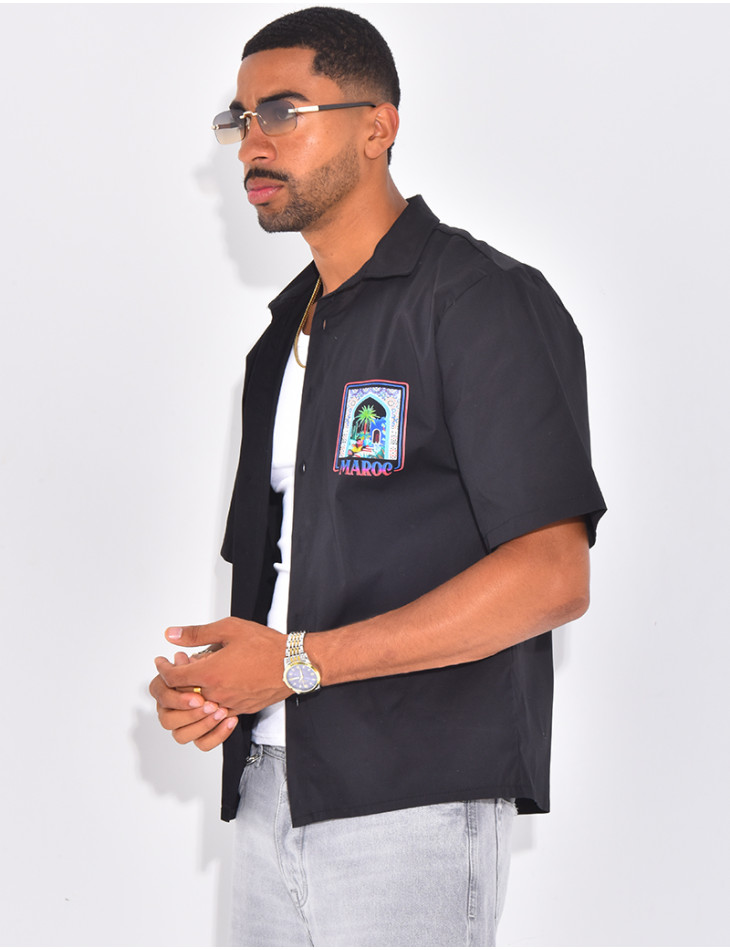 Chemise manches courtes "Maroc"