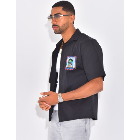 Chemise manches courtes "Maroc"
