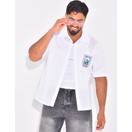 Chemise manches courtes "Maroc"