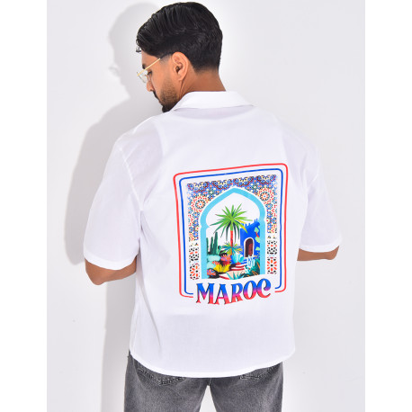 Chemise manches courtes "Maroc"