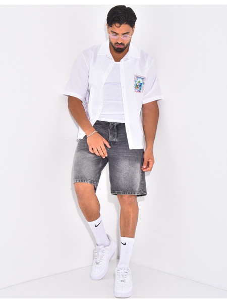 Chemise manches courtes "Maroc"