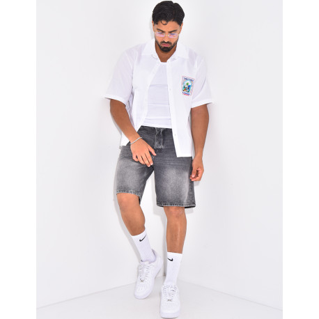 Chemise manches courtes "Maroc"