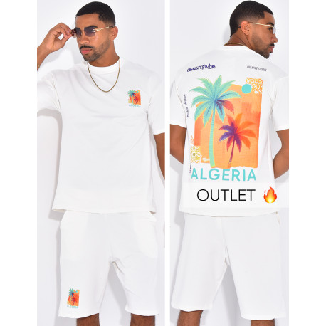 Ensemble short et t-shirt "Algéria"