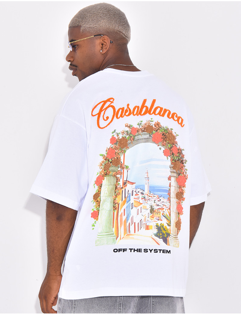 Casablanca T Shirts Fashion Loose Tee main image 1