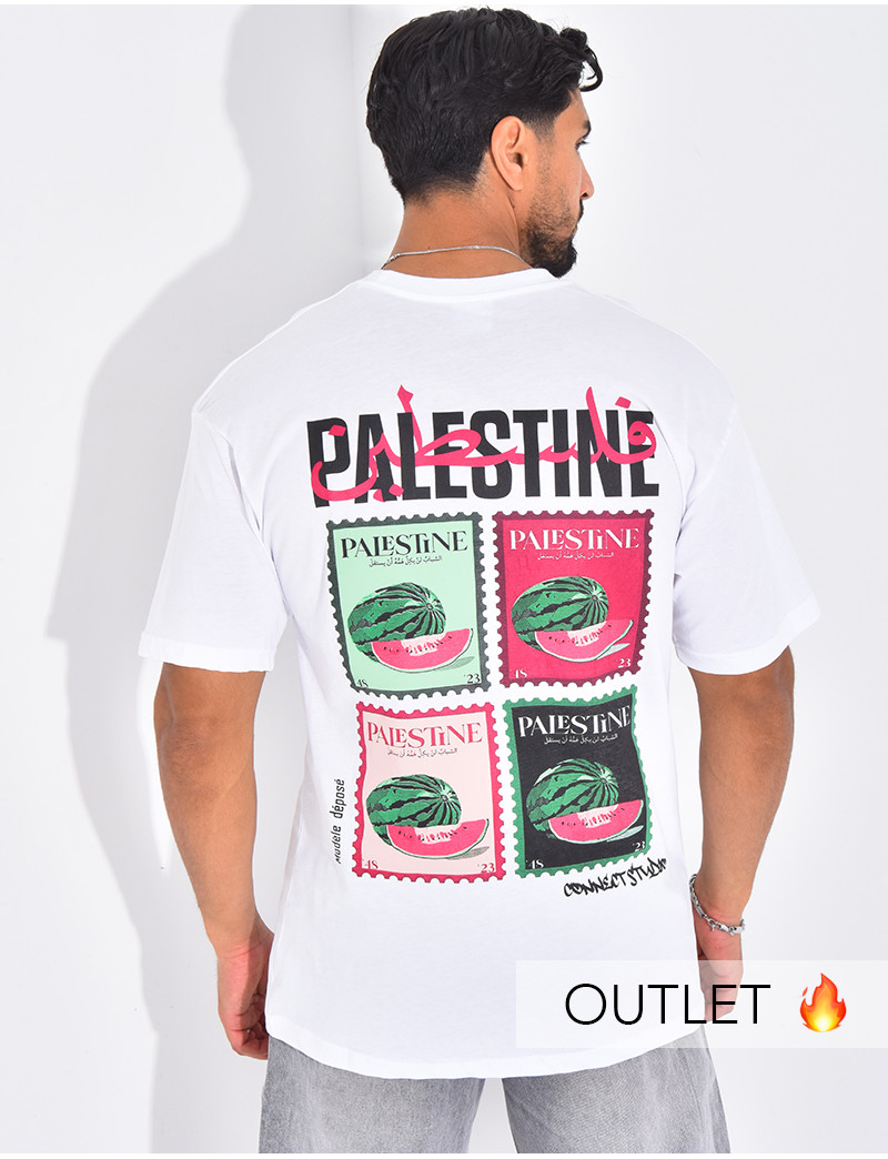 T Shirt Palestine Pour Hommes Et Femmes Engag&eacute;s