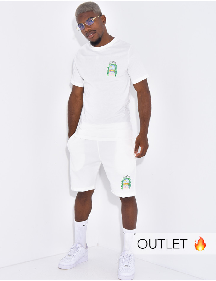 Ensemble short et t-shirt "Casa"
