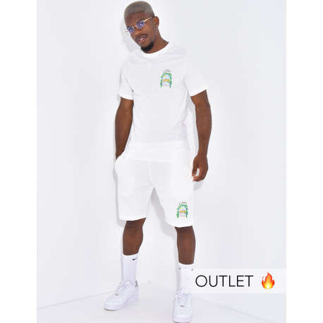 Ensemble short et t-shirt "Casa"