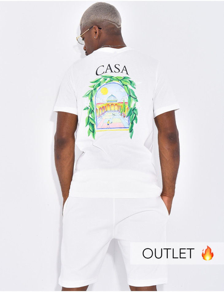 Ensemble short et t-shirt "Casa"