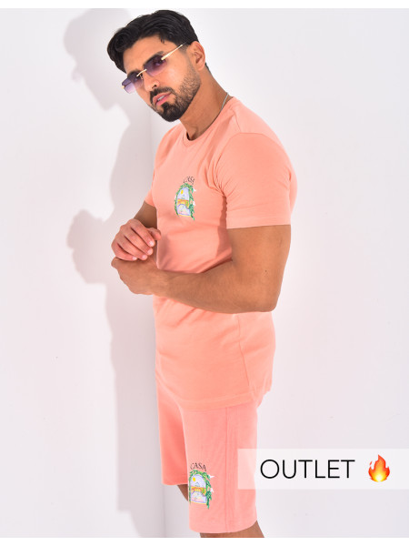 Ensemble short et t-shirt "Casa"