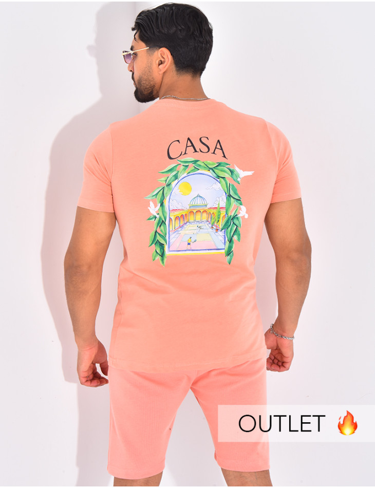 Ensemble short et t-shirt "Casa"