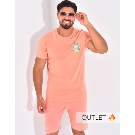 Ensemble short et t-shirt "Casa"