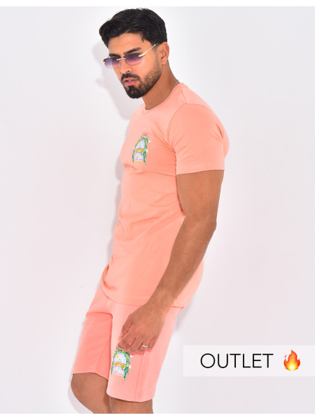 Ensemble short et t-shirt "Casa"