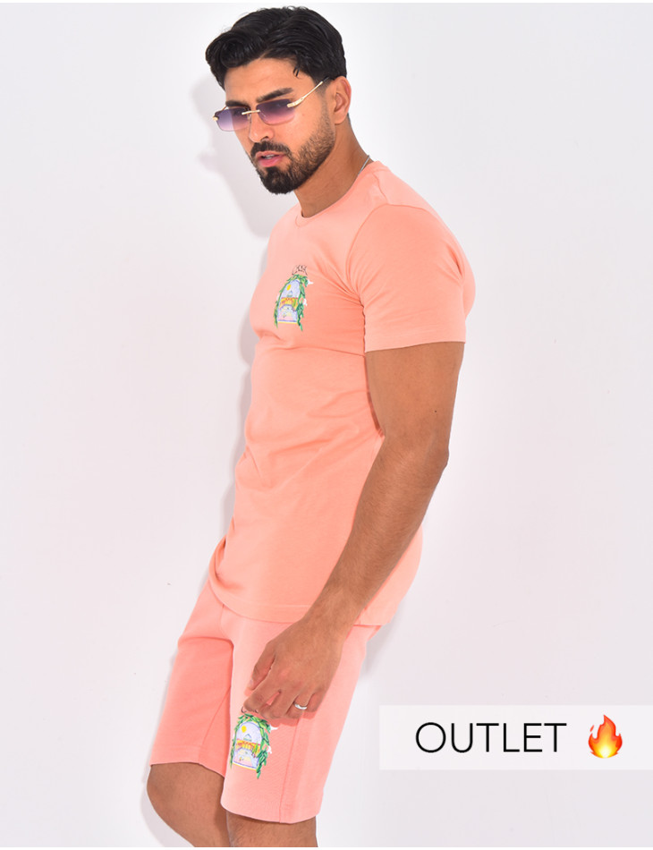 Ensemble short et t-shirt "Casa"