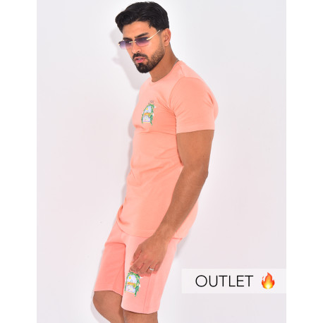 Ensemble short et t-shirt "Casa"