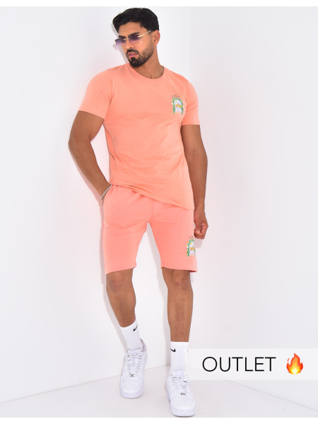 Ensemble short et t-shirt "Casa"