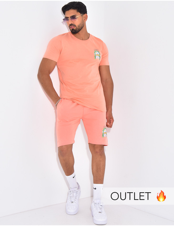 Ensemble short et t-shirt "Casa"