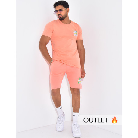 Ensemble short et t-shirt "Casa"