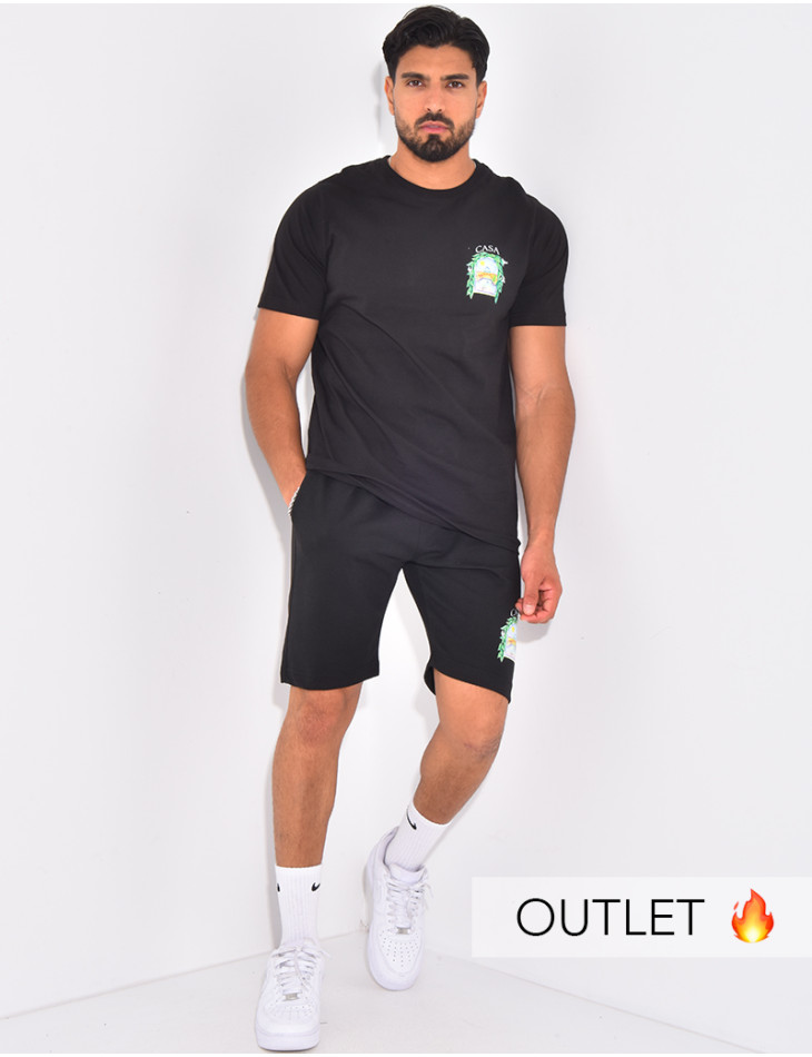 Set aus T-Shirt und Shorts