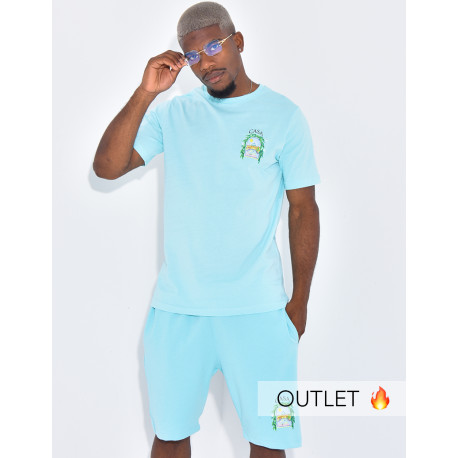 T-shirt and shorts set