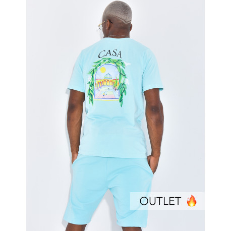 Ensemble short et t-shirt "Casa"