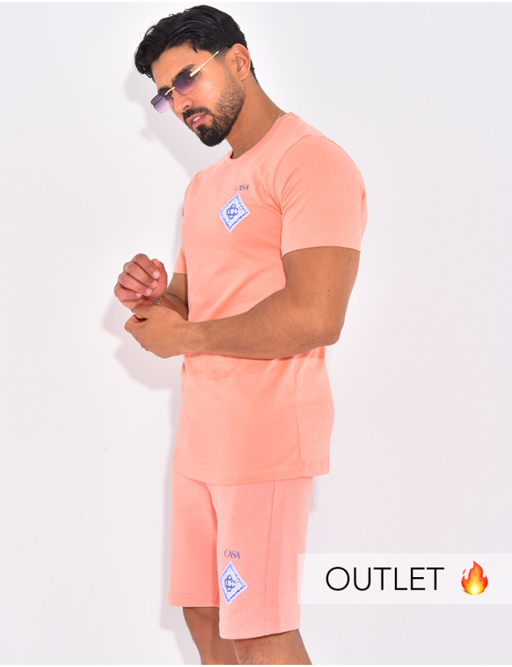 Ensemble short et t-shirt "Casa"