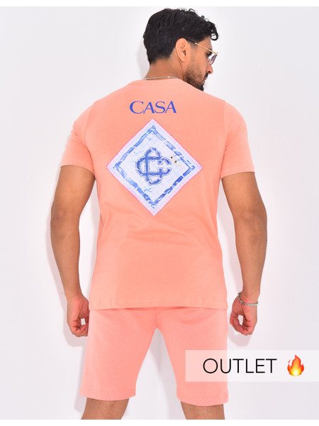 Ensemble short et t-shirt "Casa"