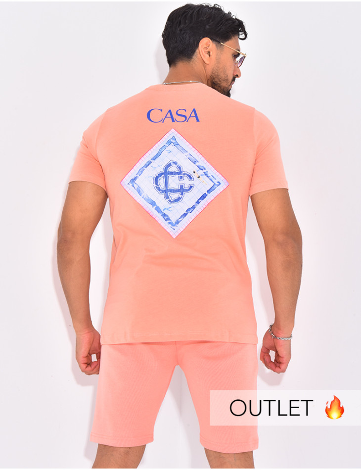 Ensemble short et t-shirt "Casa"